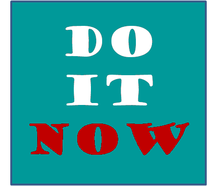 Do it now - motivation for virtual assistants
