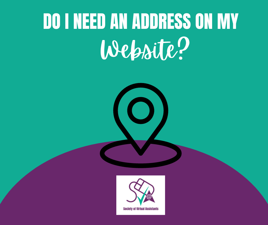 Do I need an Address on my website?